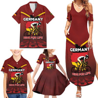 Personalized Germany Cycling Family Matching Summer Maxi Dress and Hawaiian Shirt Ride For Life - Wonder Print Shop
