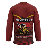 Personalized Germany Cycling Hockey Jersey Ride For Life - Wonder Print Shop