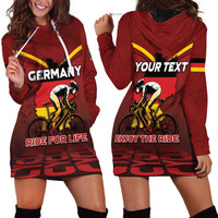 Personalized Germany Cycling Hoodie Dress Ride For Life - Wonder Print Shop