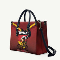 Germany Cycling Leather Bag Ride For Life - Wonder Print Shop