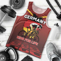 Personalized Germany Cycling Men Tank Top Ride For Life - Wonder Print Shop