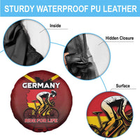 Germany Cycling Spare Tire Cover Ride For Life - Wonder Print Shop