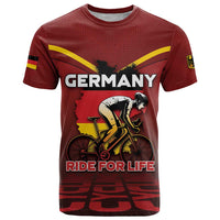 Personalized Germany Cycling T Shirt Ride For Life - Wonder Print Shop