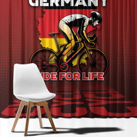 Germany Cycling Window Curtain Ride For Life - Wonder Print Shop