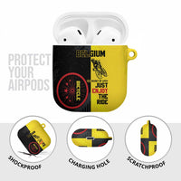 Belgium Cycling AirPods Case Just Enjoy The Ride - Wonder Print Shop