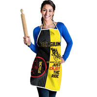 Belgium Cycling Apron Just Enjoy The Ride - Wonder Print Shop
