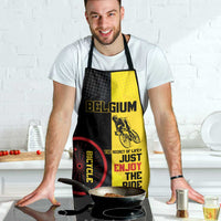 Belgium Cycling Apron Just Enjoy The Ride - Wonder Print Shop