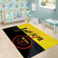 Belgium Cycling Area Rug Just Enjoy The Ride - Wonder Print Shop
