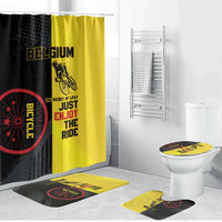 Belgium Cycling Bathroom Set Just Enjoy The Ride - Wonder Print Shop