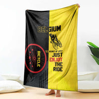 Belgium Cycling Blanket Just Enjoy The Ride - Wonder Print Shop