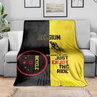 Belgium Cycling Blanket Just Enjoy The Ride - Wonder Print Shop