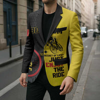 Personalized Belgium Cycling Blazer Just Enjoy The Ride - Wonder Print Shop