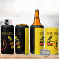 Personalized Belgium Cycling 4 in 1 Can Cooler Tumbler Just Enjoy The Ride - Wonder Print Shop