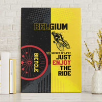 Belgium Cycling Canvas Wall Art Just Enjoy The Ride - Wonder Print Shop