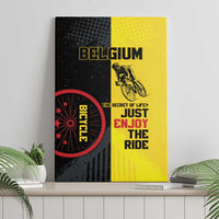 Belgium Cycling Canvas Wall Art Just Enjoy The Ride - Wonder Print Shop
