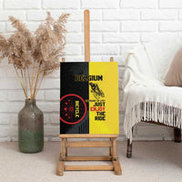 Belgium Cycling Canvas Wall Art Just Enjoy The Ride - Wonder Print Shop