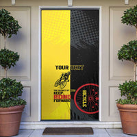Personalized Belgium Cycling Door Cover Just Enjoy The Ride - Wonder Print Shop