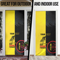 Personalized Belgium Cycling Door Cover Just Enjoy The Ride - Wonder Print Shop
