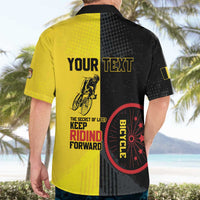 Personalized Belgium Cycling Hawaiian Shirt Just Enjoy The Ride - Wonder Print Shop