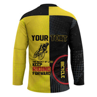 Personalized Belgium Cycling Hockey Jersey Just Enjoy The Ride - Wonder Print Shop