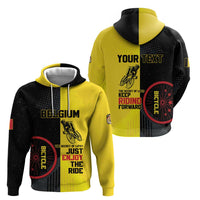 Personalized Belgium Cycling Hoodie Just Enjoy The Ride - Wonder Print Shop