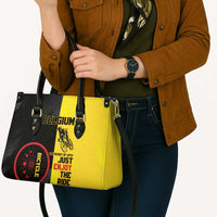 Belgium Cycling Leather Bag Just Enjoy The Ride - Wonder Print Shop