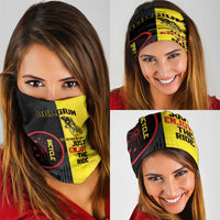 Belgium Cycling Neck Gaiter Just Enjoy The Ride - Wonder Print Shop