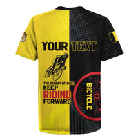 Personalized Belgium Cycling Rugby Jersey Just Enjoy The Ride - Wonder Print Shop