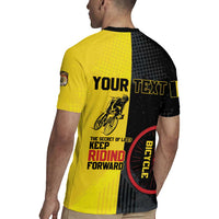 Personalized Belgium Cycling Rugby Jersey Just Enjoy The Ride - Wonder Print Shop