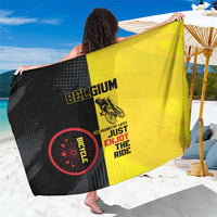 Belgium Cycling Sarong Just Enjoy The Ride - Wonder Print Shop