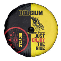 Belgium Cycling Spare Tire Cover Just Enjoy The Ride - Wonder Print Shop