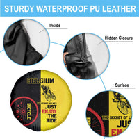 Belgium Cycling Spare Tire Cover Just Enjoy The Ride - Wonder Print Shop