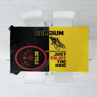 Belgium Cycling Tablecloth Just Enjoy The Ride - Wonder Print Shop