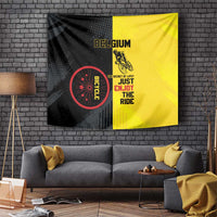 Belgium Cycling Tapestry Just Enjoy The Ride - Wonder Print Shop