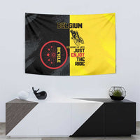 Belgium Cycling Tapestry Just Enjoy The Ride - Wonder Print Shop