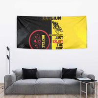 Belgium Cycling Tapestry Just Enjoy The Ride - Wonder Print Shop