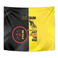 Belgium Cycling Tapestry Just Enjoy The Ride - Wonder Print Shop