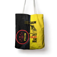 Belgium Cycling Tote Bag Just Enjoy The Ride - Wonder Print Shop