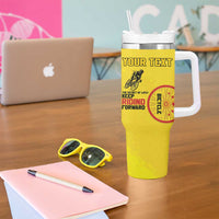 Personalized Belgium Cycling Tumbler With Handle Just Enjoy The Ride - Wonder Print Shop