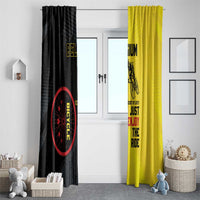 Belgium Cycling Window Curtain Just Enjoy The Ride - Wonder Print Shop