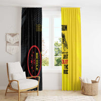 Belgium Cycling Window Curtain Just Enjoy The Ride - Wonder Print Shop