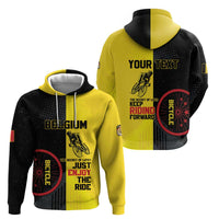 Personalized Belgium Cycling Zip Hoodie Just Enjoy The Ride - Wonder Print Shop