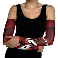 Personalized Switzerland Cycling Arm Sleeves Sporty Style - Wonder Print Shop