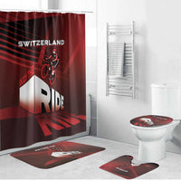 Switzerland Cycling Bathroom Set Sporty Style - Wonder Print Shop