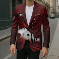 Personalized Switzerland Cycling Blazer Sporty Style - Wonder Print Shop