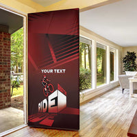 Personalized Switzerland Cycling Door Cover Sporty Style - Wonder Print Shop