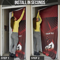 Personalized Switzerland Cycling Door Cover Sporty Style - Wonder Print Shop