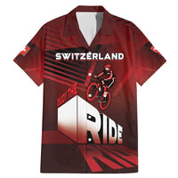 Personalized Switzerland Cycling Family Matching Mermaid Dress and Hawaiian Shirt Sporty Style - Wonder Print Shop