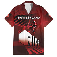 Personalized Switzerland Cycling Hawaiian Shirt Sporty Style - Wonder Print Shop