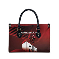Switzerland Cycling Leather Bag Sporty Style - Wonder Print Shop